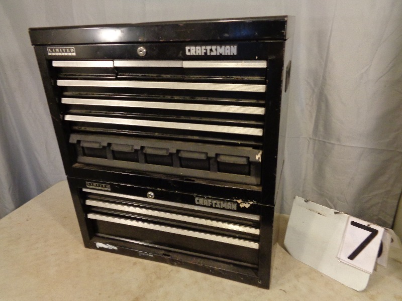 lot 7 image: Craftsman Toolbox Combo