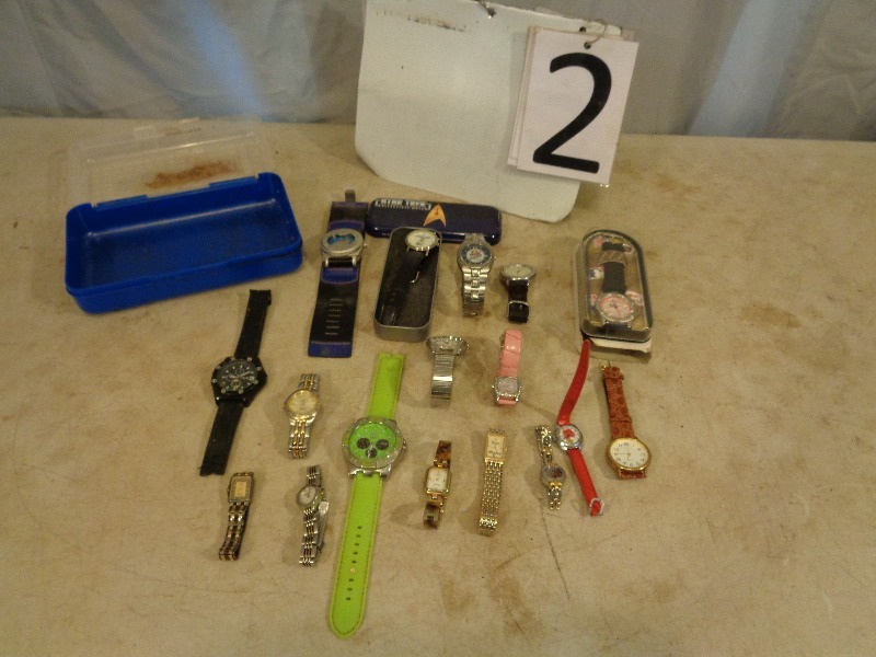 lot 2 image: Watches