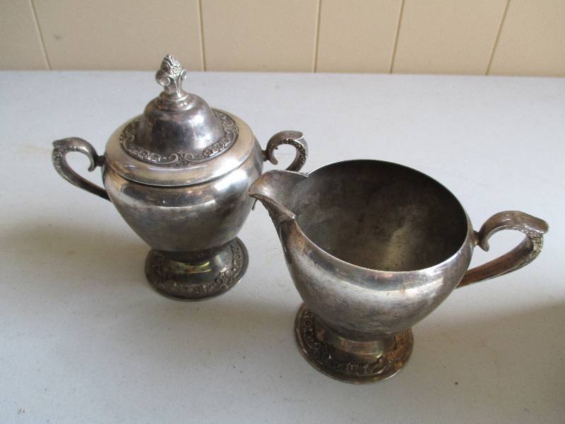 International silver Co. cream and ...