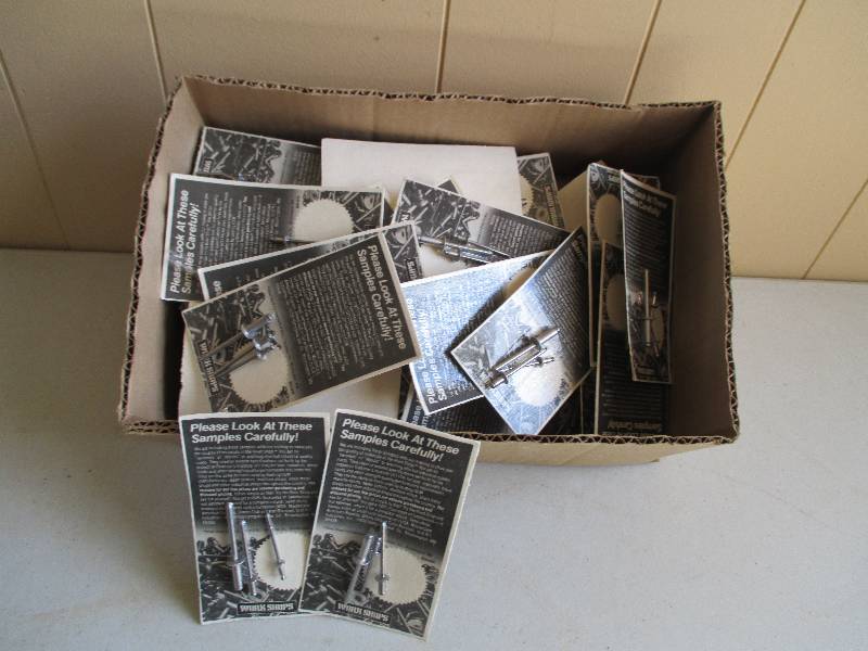 100 pop rivets...