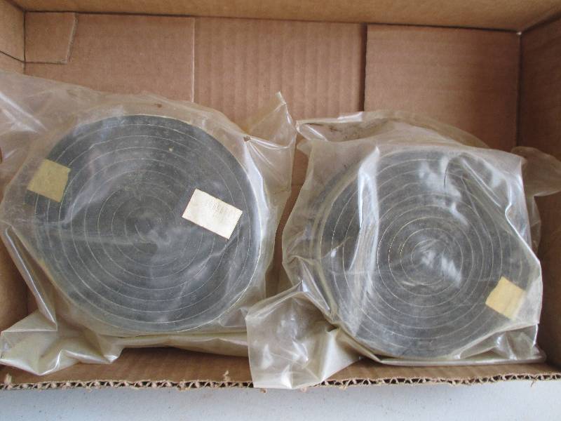 10 rolls of weather stripping, new ...