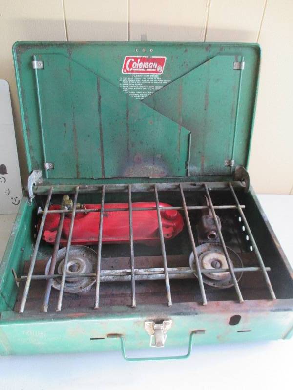Coleman 2 burner gas camping stove ...