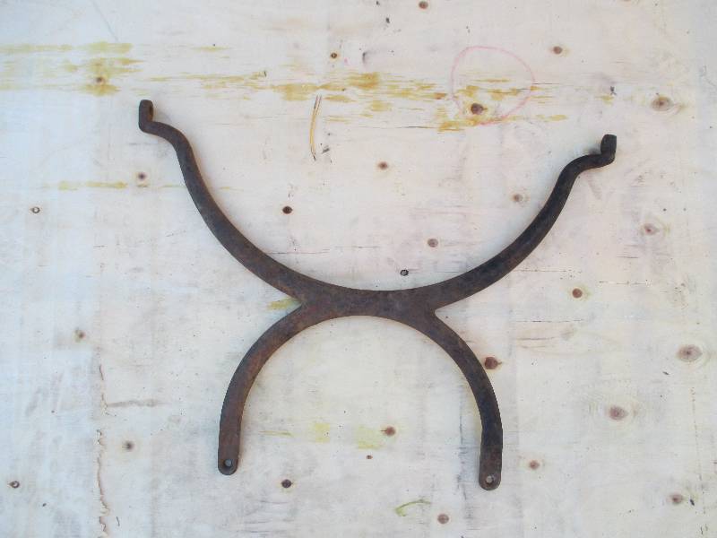 lot 10 image: antique iron item ...