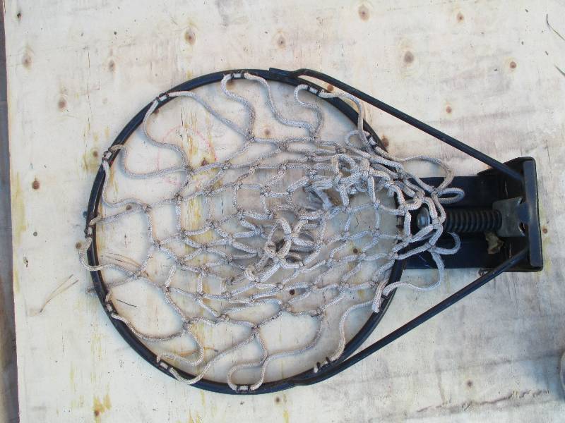 lot 37 image: basketball hoop with net - full siz...