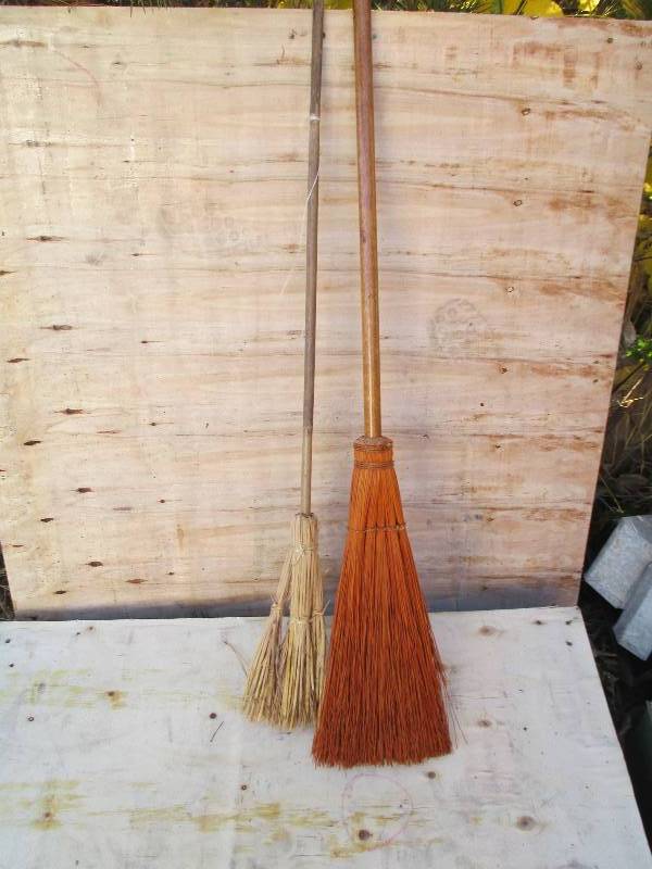lot 39 image: two brooms ...