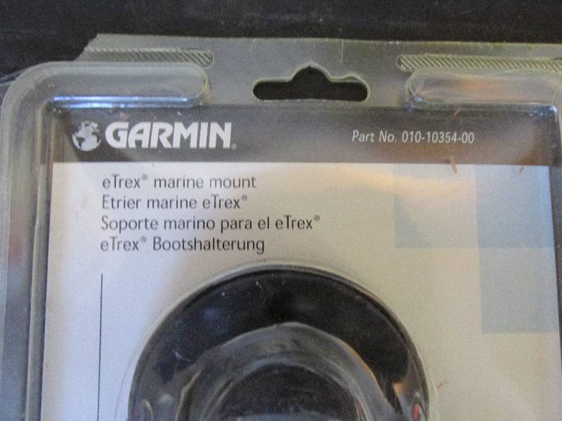 Garmin eTrex marine mount...