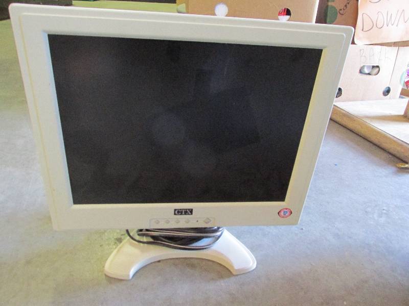 CTX PC flat screen monitor...