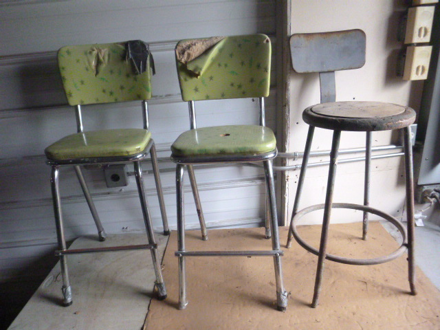 3 Old Stools