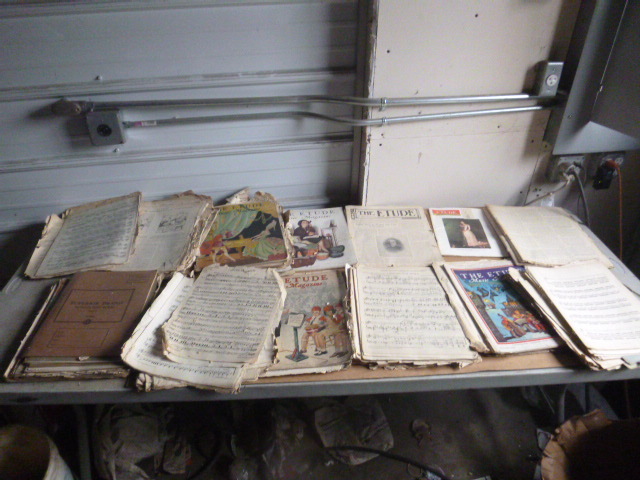 Box of Old Sheet Music