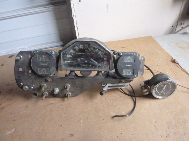 Vintage Car Dash Gauges