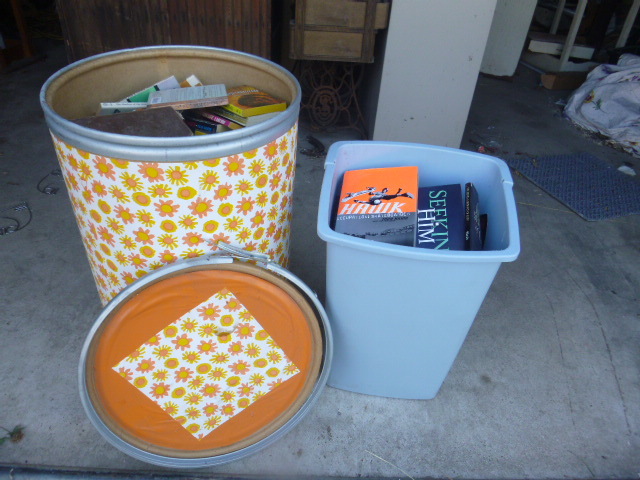 2 Containers of Miscellaneous Books