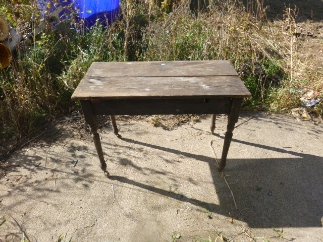 Vintage Table on Casters