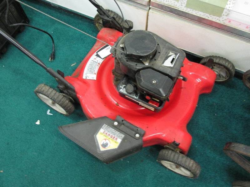 Red Lawnmower. Used, Difficult to s...