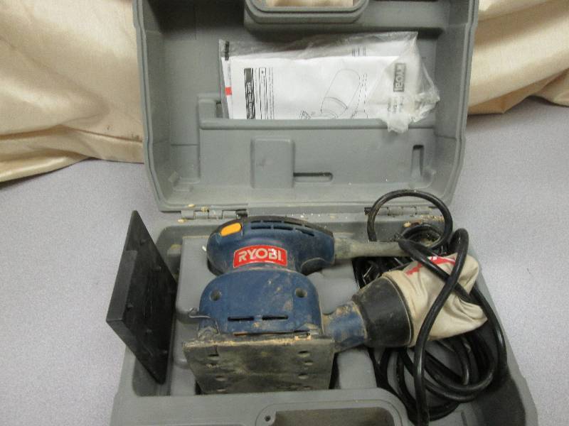 Ryobi 14 sheet sander w manual...