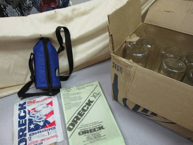ORECK vaccum bags, canning jars ( a...