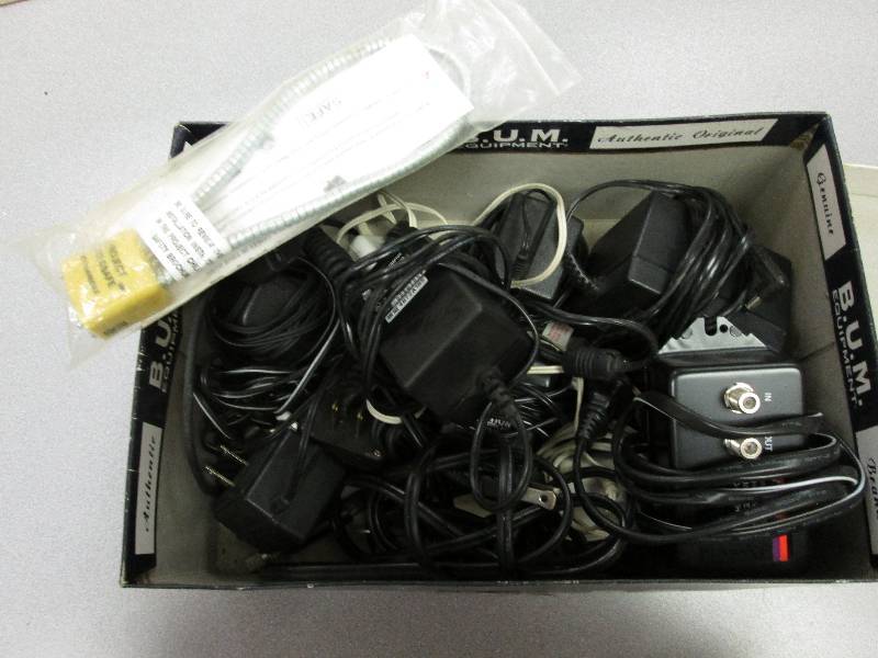 Box of misc wall plugins different ...