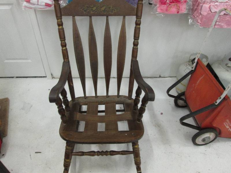 Older rocking chair. needs a little...