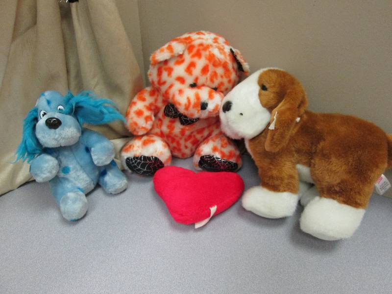 stuffed animals...