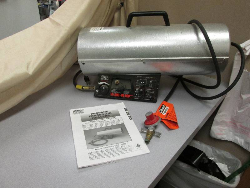 Coleman commercial propane forced-a...