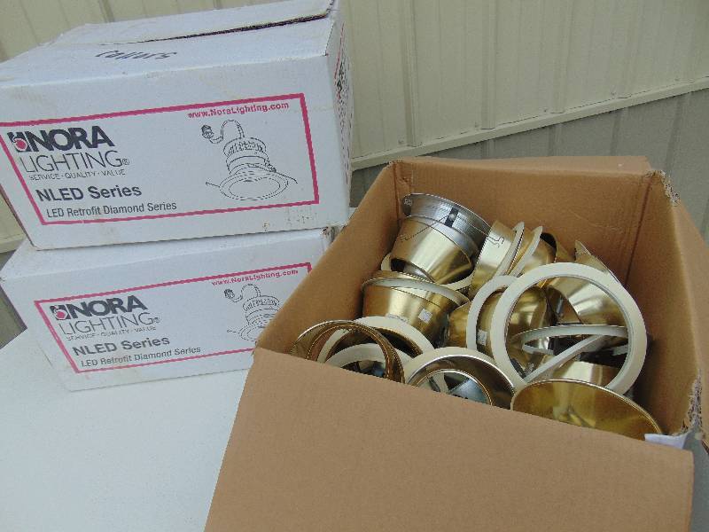 lot 9 image: Lot of Nora Lighting Can Lights