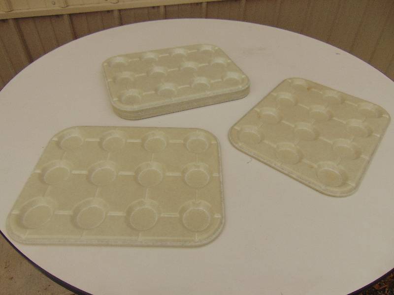 lot 17 image: Lot of Commercial Stackable Cup Trays