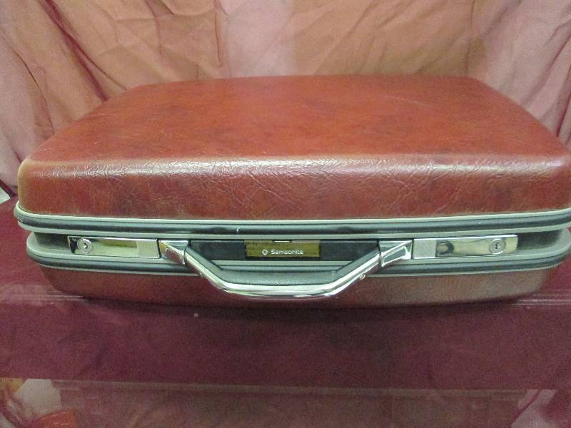 samsonite suitcase...