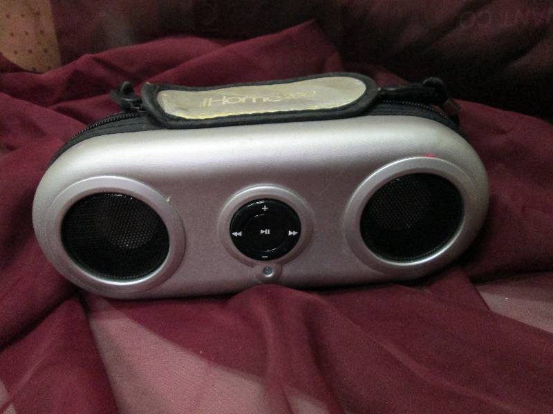 IHome2go portable speaker system...
