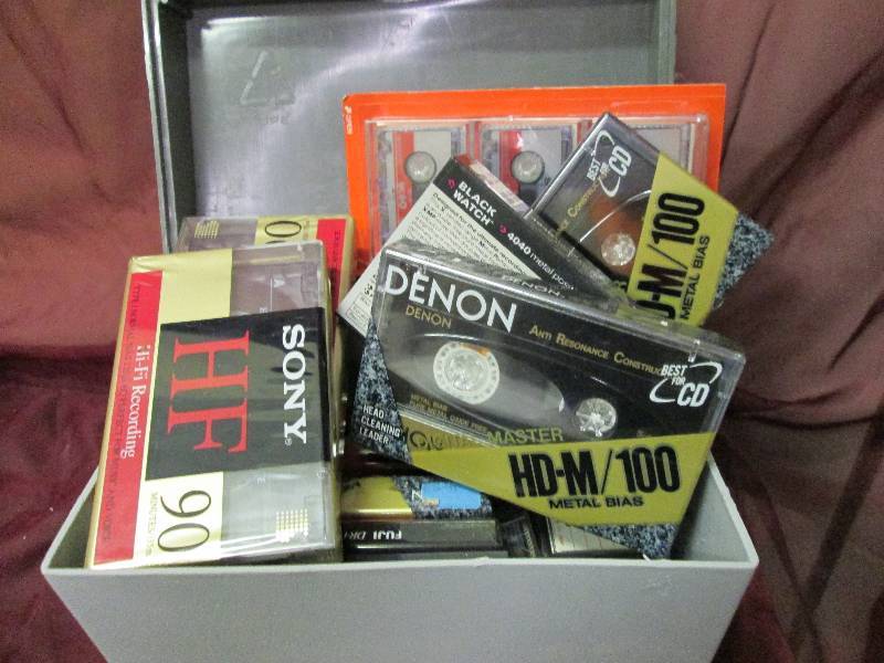 Lot of New Blank Cassettes...
