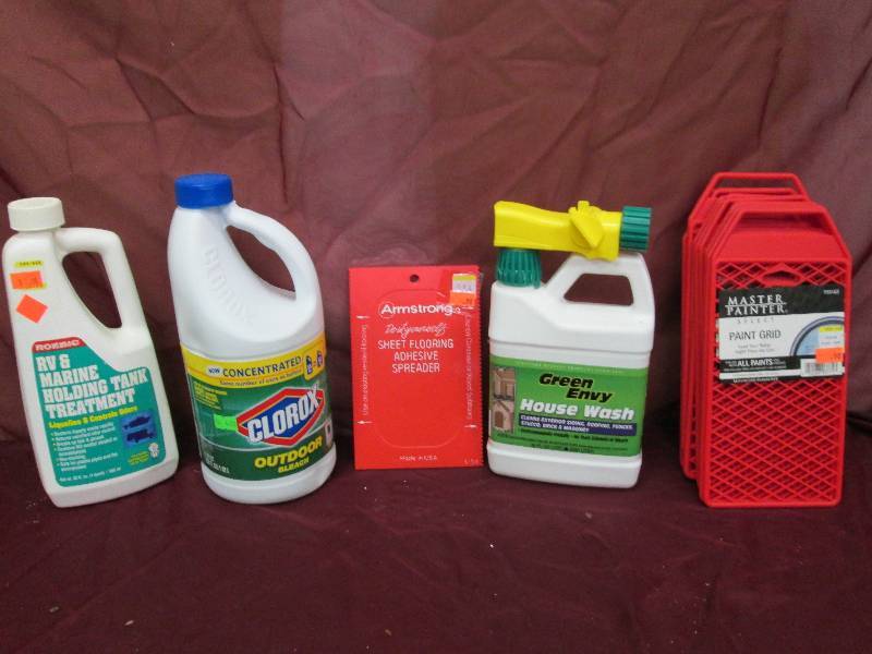 x2clorox outdoor bleach,x4 house wa...