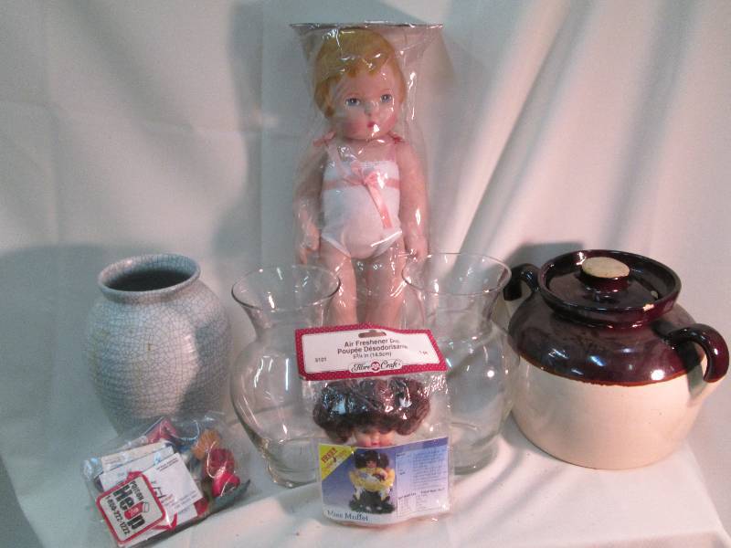 large doll,x4 air freshener dolls,x...