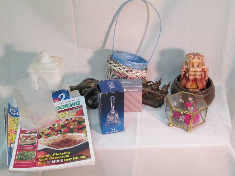 glass bell,glass rose,x7cooking mag...