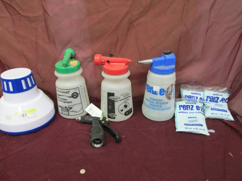 x10sprayers,x30 window cleaner refi...
