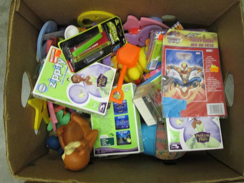 x2 boxes of childrens toys...
