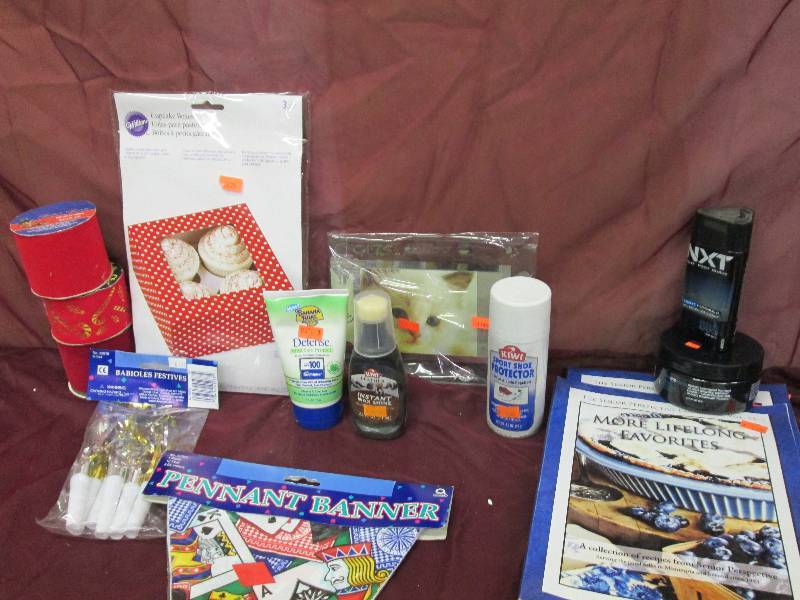 full box,shoe care,aftershave,banne...