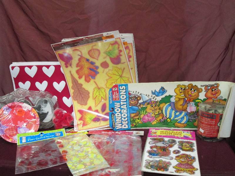 x18 Easter gift bags,x13fall window...