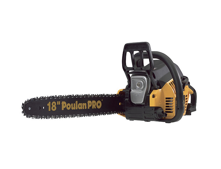 lot 1 image: Poulan Pro 18 Chainsaw w Case