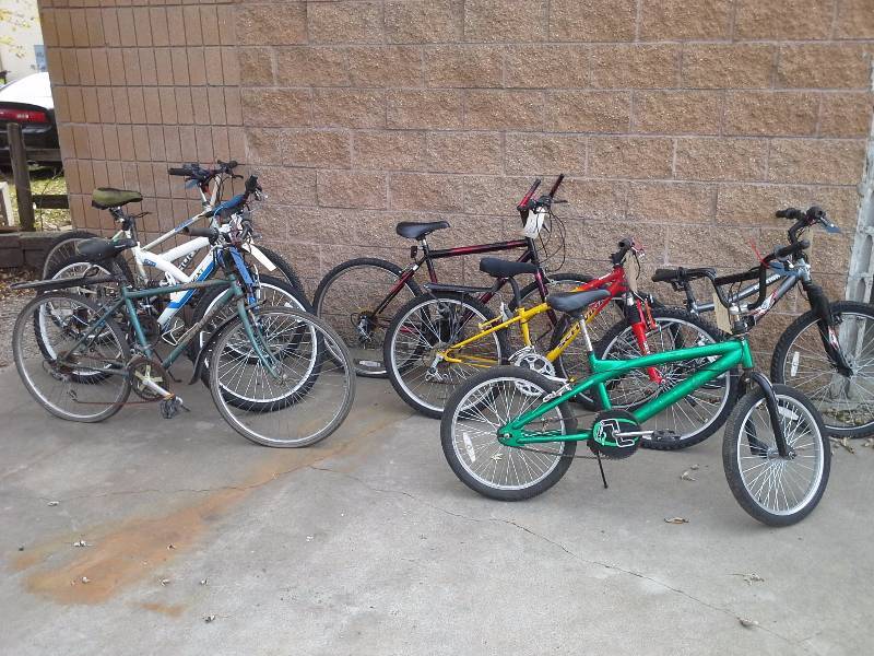 Misc. lot of 7 Bicycles