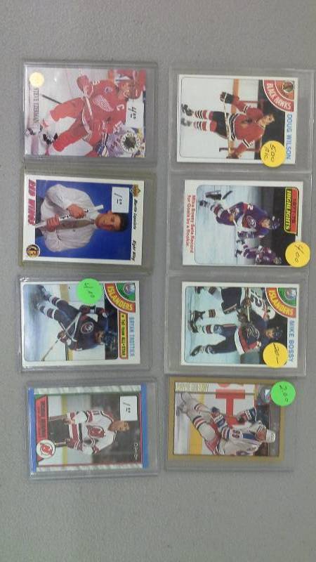 Hockey Card Lot (8 Cards)