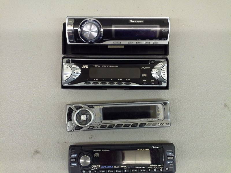 Car Stereo System Faceplates (4)