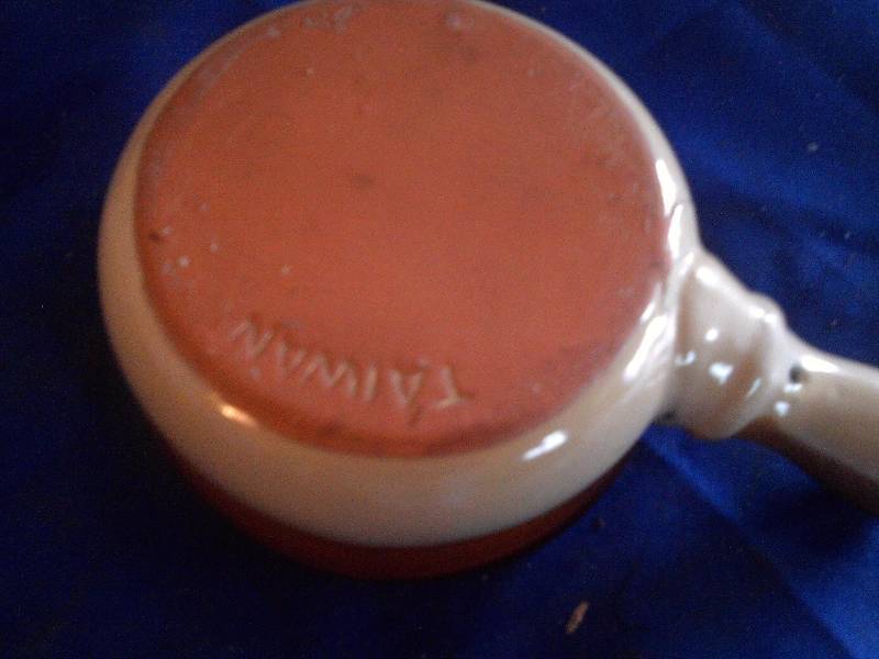 set of 4 vintage crock soup bowls