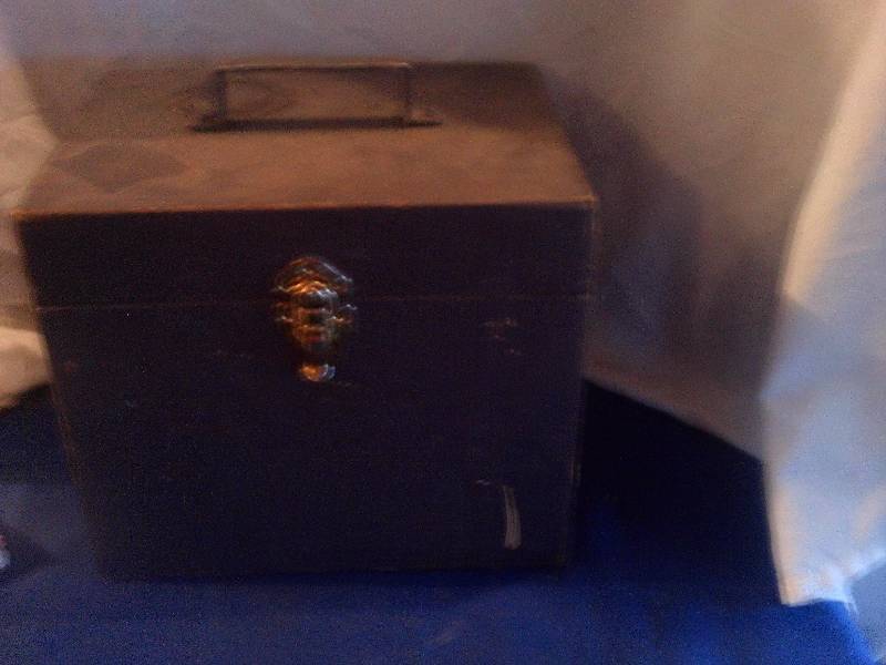 vintage wooden box