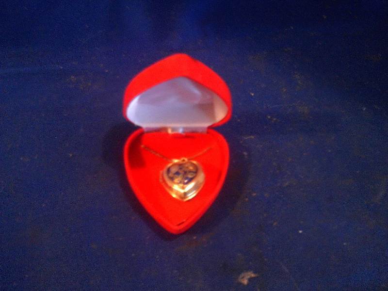 vintage locket watch