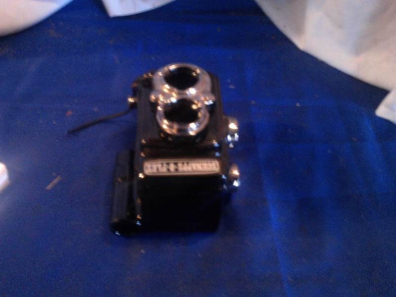 camera schnapps decanter