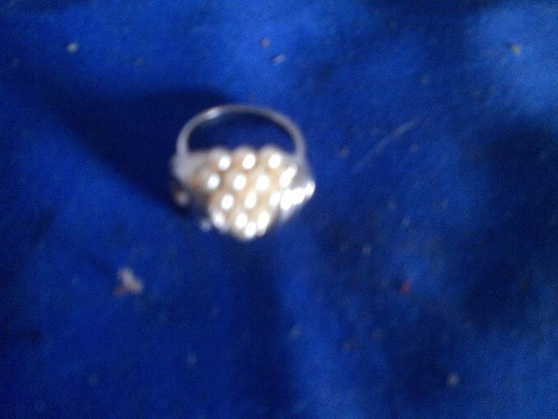 vintage pearl ring