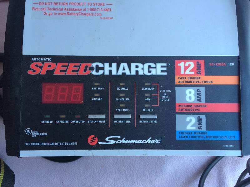 Ratchet Straps Battery Charger