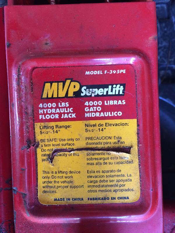 Torch Kit and Hydraulic Jack