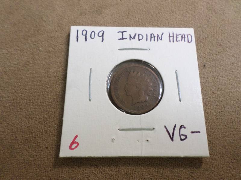 1909 VG-, Indian Head Cent...