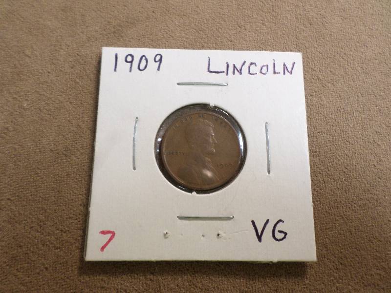 1909 VG, Lincoln Cent...