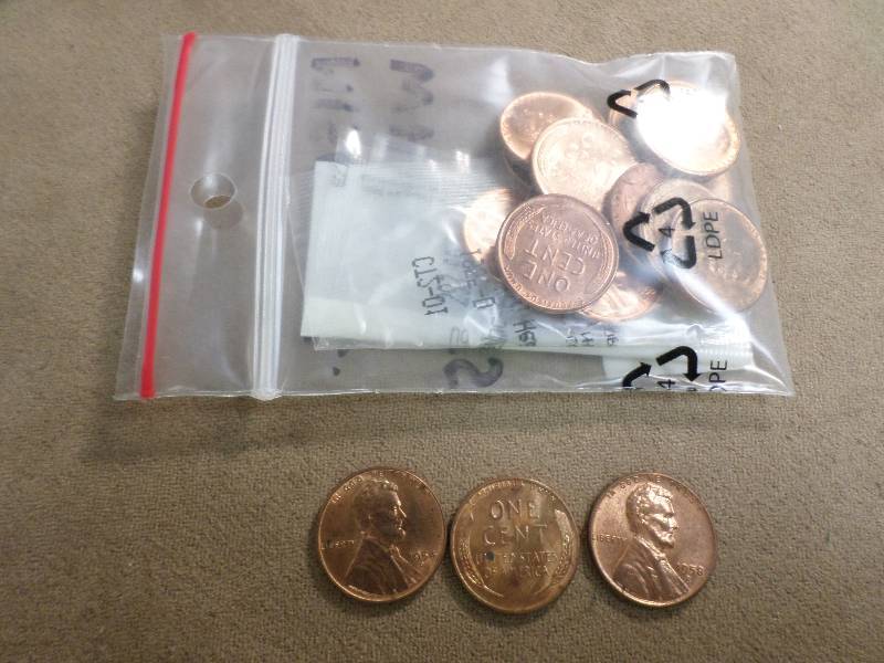 20 Misc. Unc. Wheat Cents...