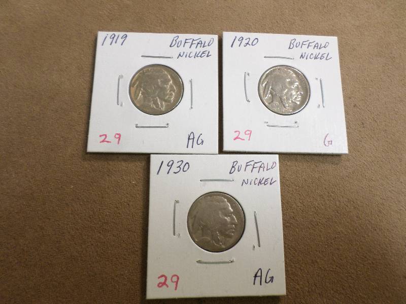 1919 AG, 1920 G, 1930 AG, Buffalo N...